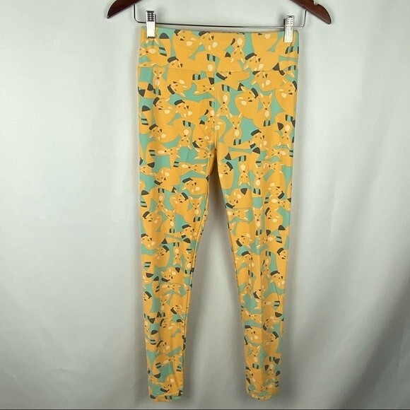 LuLaRoe Fox Leggings - Picture 1 of 8